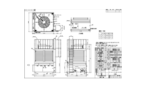 HICS-303W/-403W/-503Wの外形図