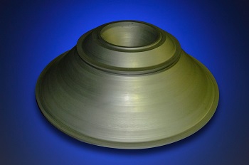 Large rotating part of nickel alloy