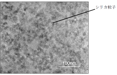 参考：耐サージ性ポリアミドイミド皮膜の透過型電子顕微鏡写真