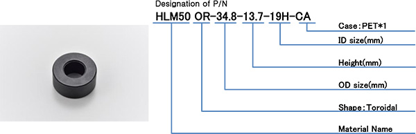 Designation of P/N